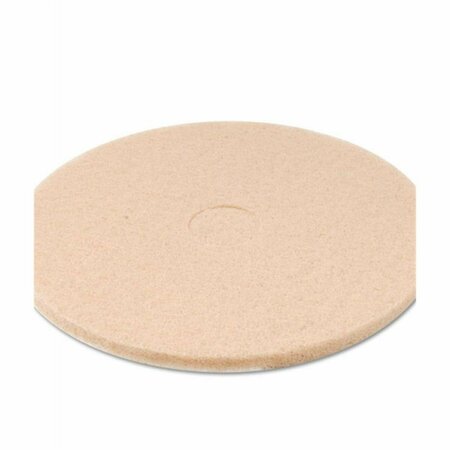 BOARDWALK 20 in. dia Ultra High-Speed Floor Pads, Ultra Champagne, 5PK BWK4020ULT